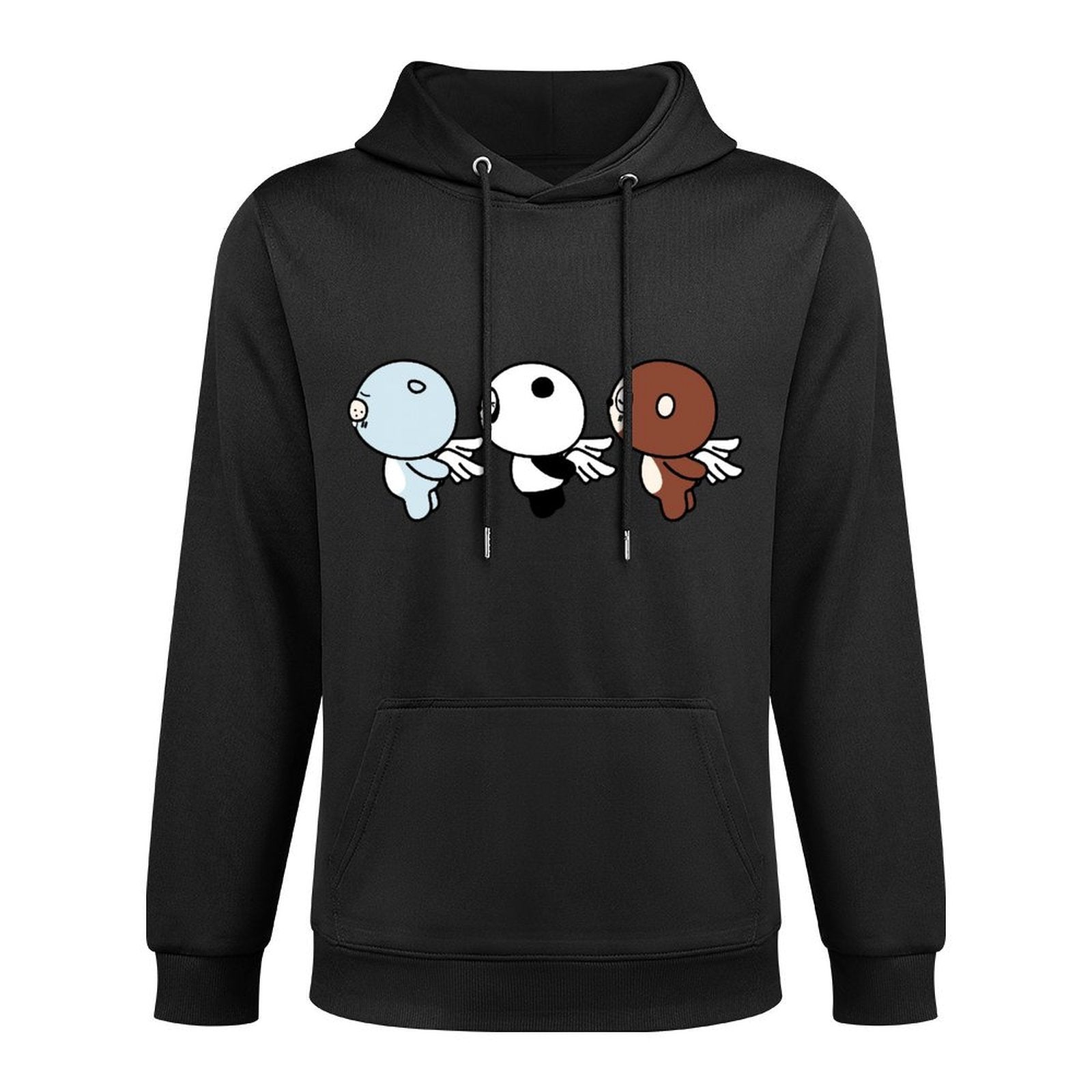 Front Graphic HoodiesPrinting Double-Stitched